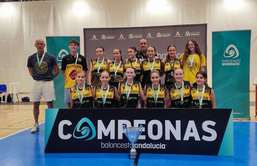 El Candray jugará el Campeonato de Andalucía de Minibasket en casa. 