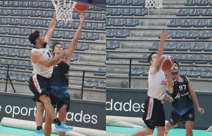 El junior Iker Remesal y José Manuel Suárez fueron claves en el triunfo del Cimbis ante el Labradores en Bahía Sur. 