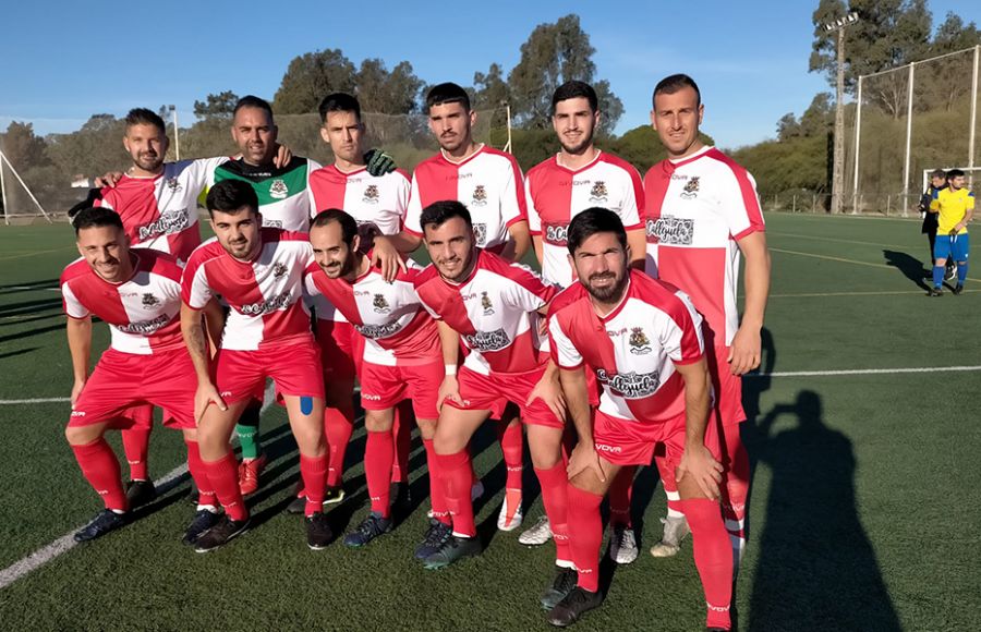 La formación inicial del GE Bazán este domingo en El Puerto.