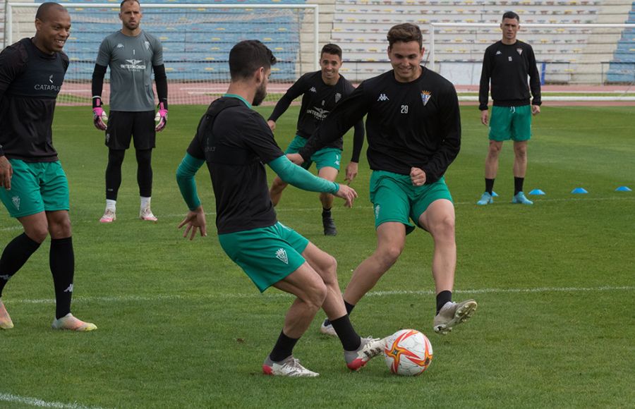 El San Fernando CD realizó su última sesión en el estadio. 