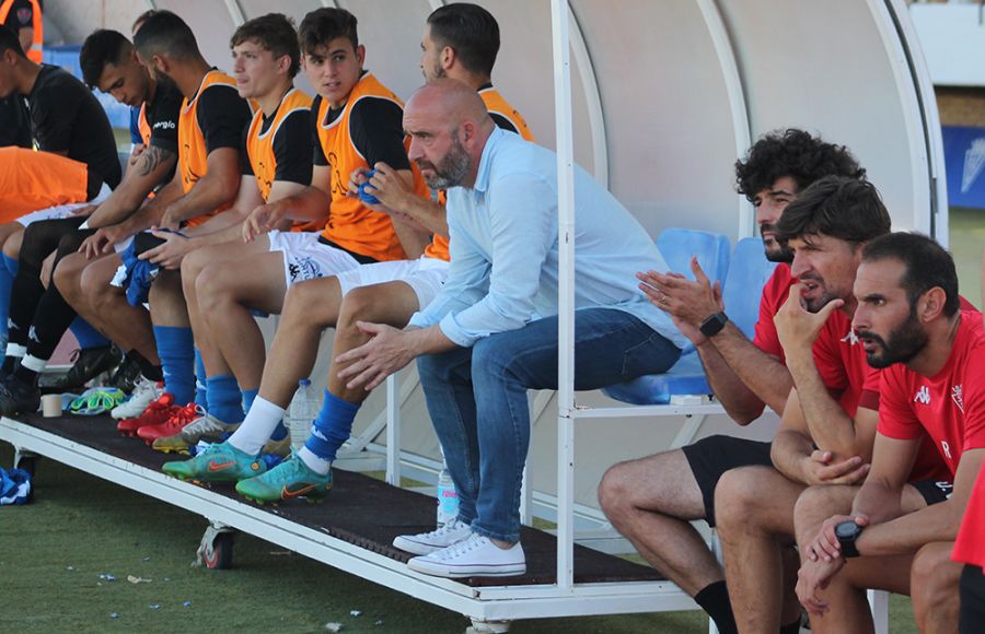 Nacho Castro, en el partido del sábado ante el Atlético Baleares.