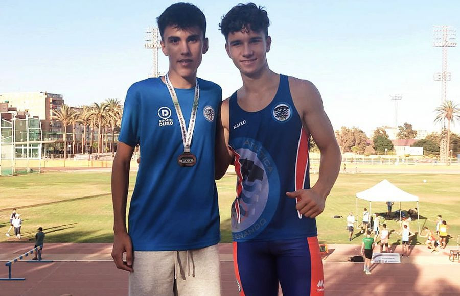 Ayax Domínguez y Rodo Romero completaron un gran Campeonato de Andalucía. 