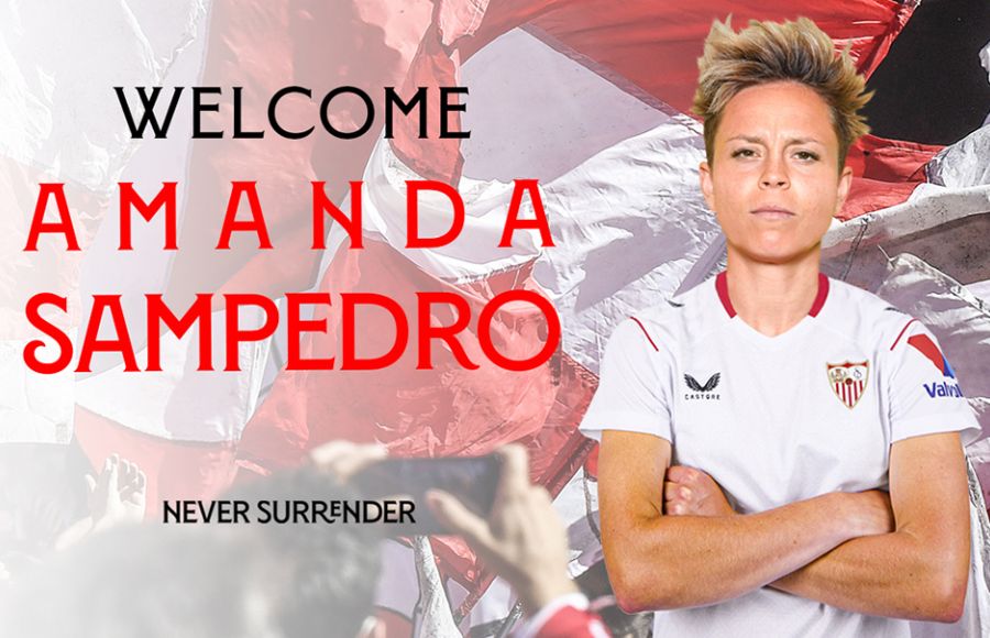 Amanda Sampedro es el gran fichaje del Sevilla FC para esta temporada. 