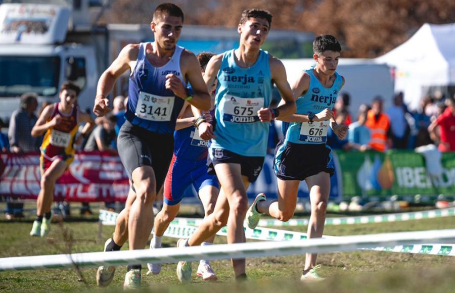 Jaime Rodríguez (dorsal 675) durante el Campeonato de España de clubes. 