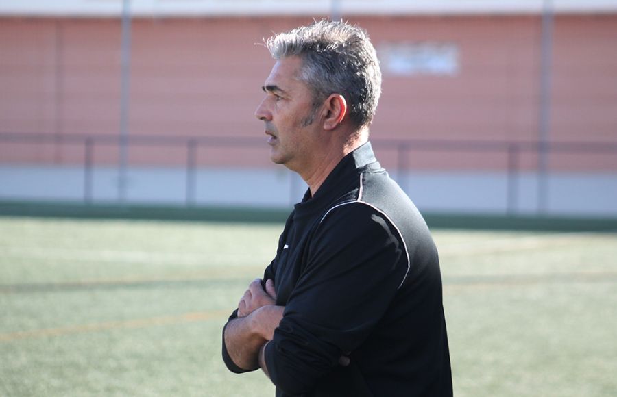 Juan Antonio Mangano, entrenador del GE Bazán. 