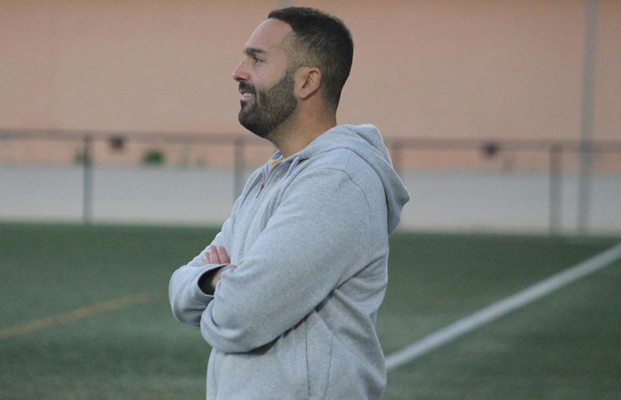 Jesús Legupín, entrenador del GE Bazán. 