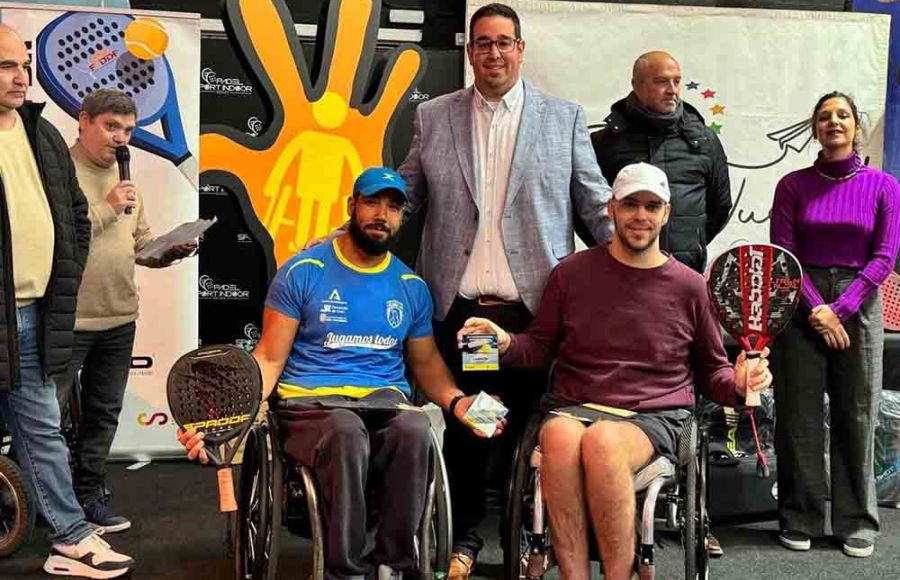 Mimoun Laslaa y el francés Dorian Navarro ganaron la final de consolación.