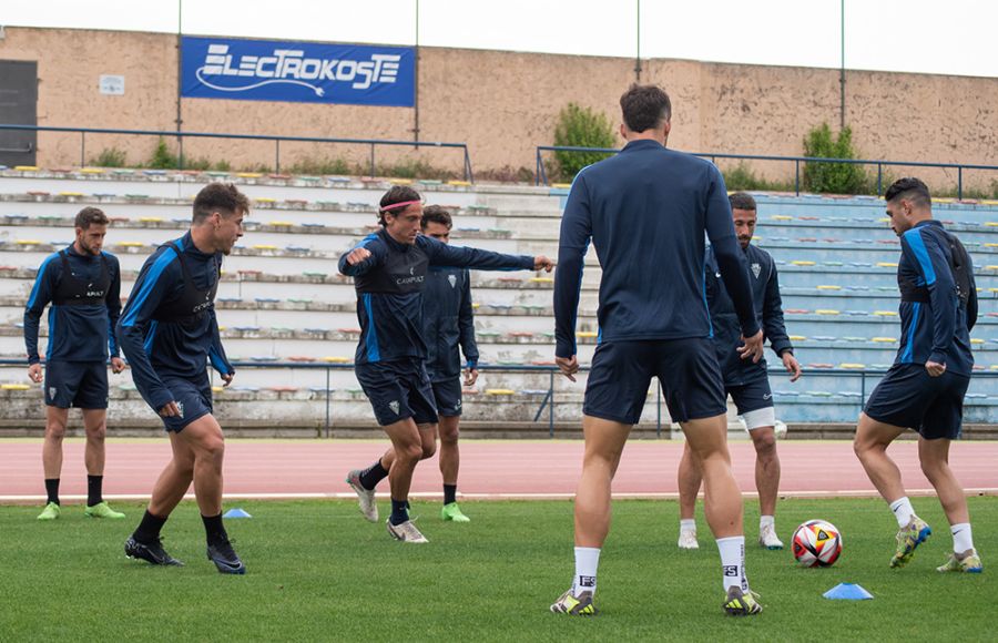 El San Fernando CD realizó su última sesión en el estadio. 