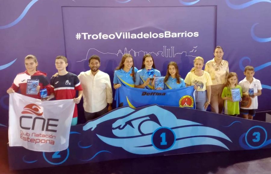 Los nadadores isleños brillaron en el trofeo celebrado en Los Barrios.