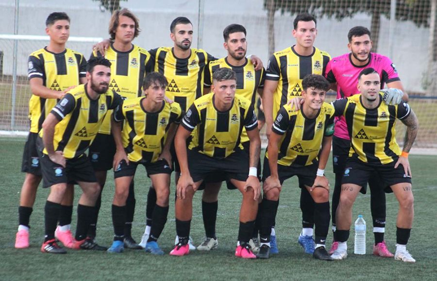 La formación inicial que presentó el GE Bazán. 