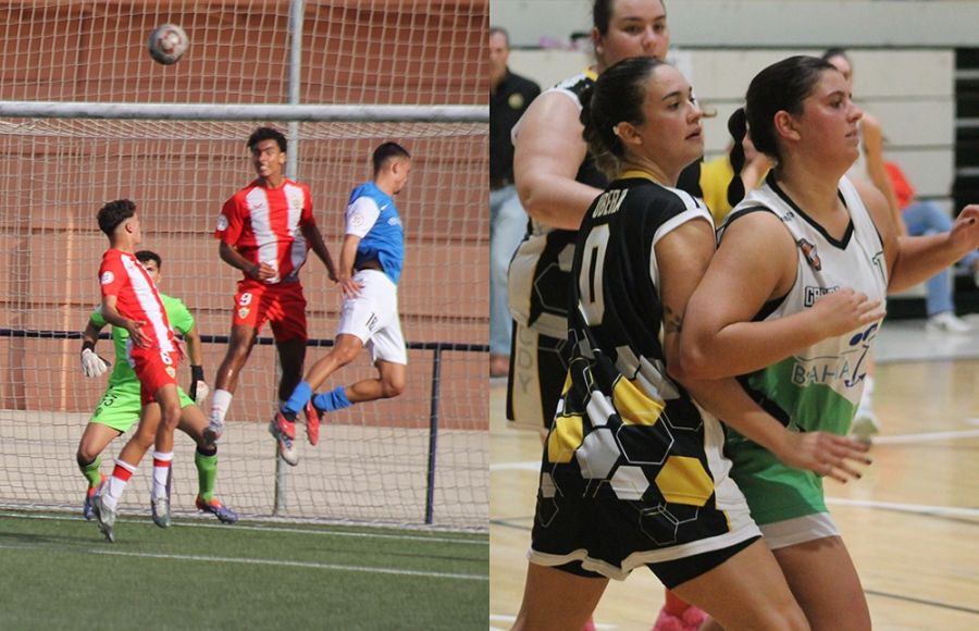 La agenda con la jornada de los equipos isleños de fútbol, baloncesto, fútbol sala, hockey y balonmano