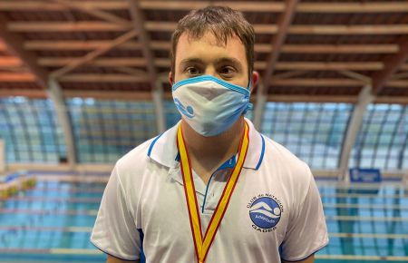 El nadador isleño Antonio Olmo, del club Nada Gades. 