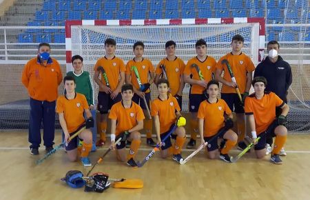 El CH San Fernando se quedó fuera del Nacional cadete de hockey sala. 