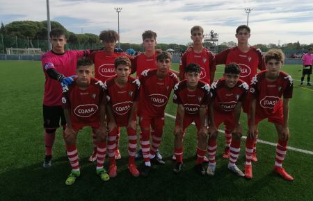 El cadete A del San Fernando CD dejó escapar un 0-2 en El Rosal. 