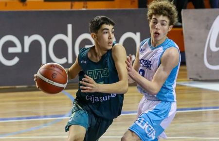 Javier Ortega, en el partido de Andalucía con Galicia en Huelva. 