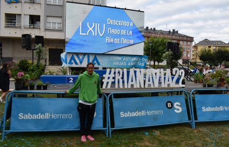 Irene Peinado sigue muy bien situada en la Copa de España de aguas abiertas. 