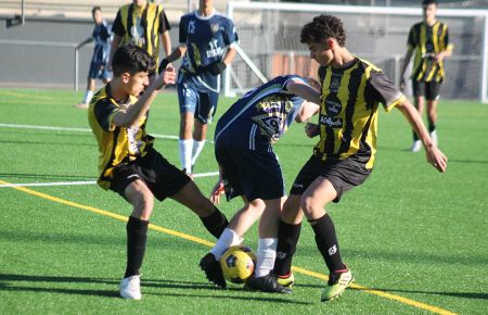 Los partidos, horarios, campos y resultados de la jornada de los equipos de fútbol base