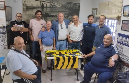 Paco Gil, a la derecha en la presentación del equipo técnico del Grupo Empresa Bazán el pasado 15 de junio.