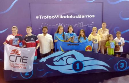 Los nadadores isleños brillaron en el trofeo celebrado en Los Barrios.