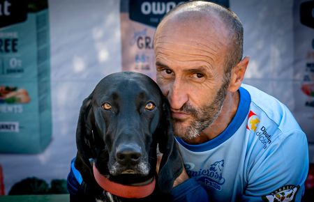 Rafael Medina y su perra Cima acudirán al Mundial de Italia. 