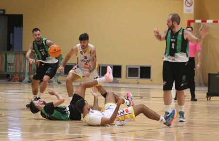 Imagen del CB San Fernando-Gymnástica de la primera vuelta. 